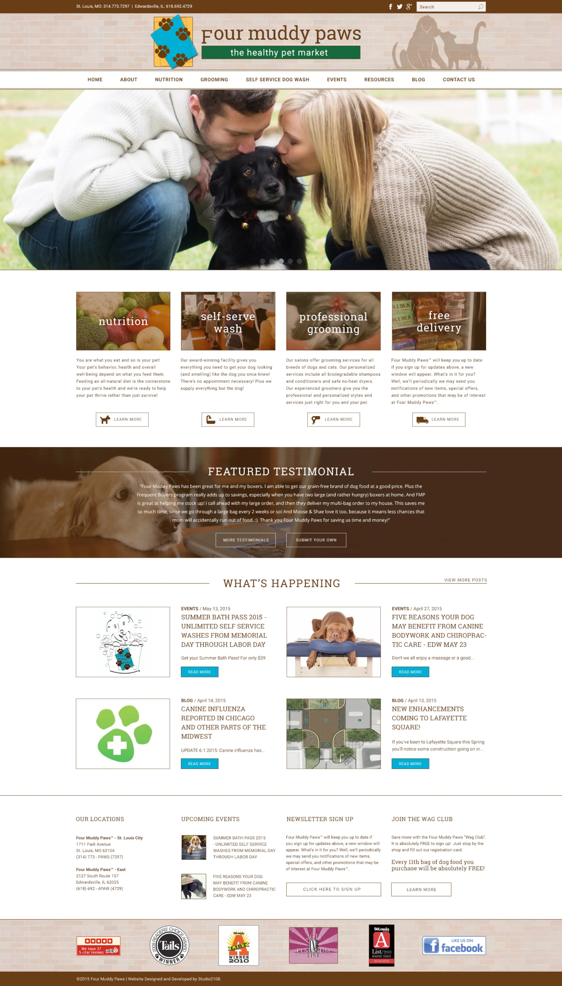 Fourmuddypaws Home Print