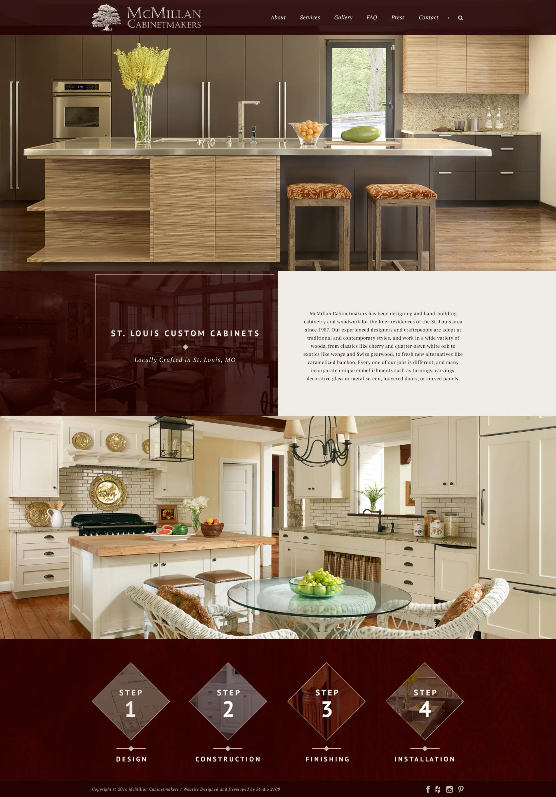 Mcmillian Cabinetmakers Home Print